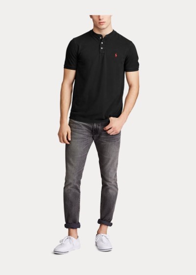 Henley Polo Ralph Lauren Featherweight Mesh Homem 14059-QZUC